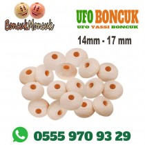 AHŞAP UFO BONCUK