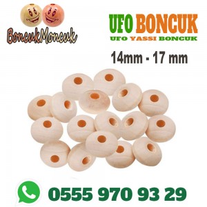 AHŞAP UFO BONCUK