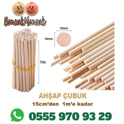 AHŞAP ÇUBUK 10 ADET