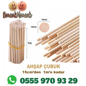 AHŞAP ÇUBUK 10 ADET