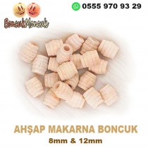 AHŞAP MAKARNA BONCUK
