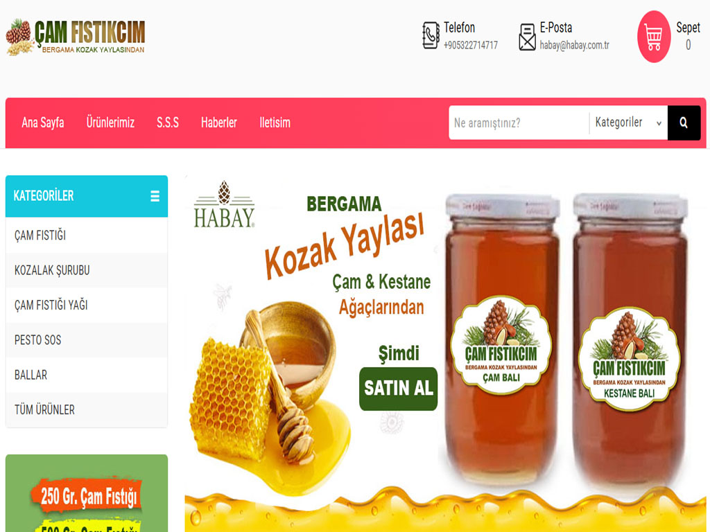 Habay Gıda Çam Fıstıkcım
